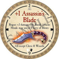 +1 Assassin's Blade - 2020 (Gold) - C131