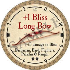 +1 Bliss Long Bow - 2018 (Gold) - C131