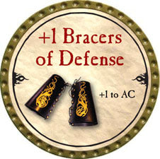 +1 Bracers of Defense - 2010 (Gold) - C17