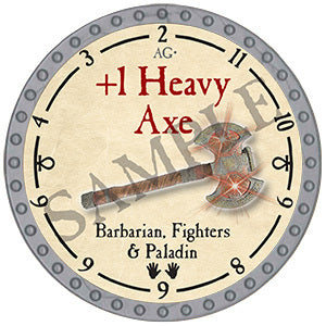 +1 Heavy Axe - 2024 (Platinum) - C131