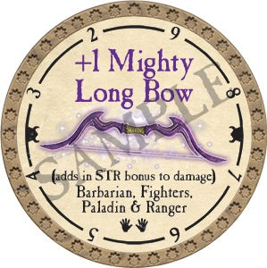 +1 Mighty Longbow - 2018 (Gold) - C138