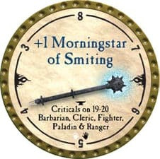 +1 Morningstar of Smiting - 2010 (Gold) - C17