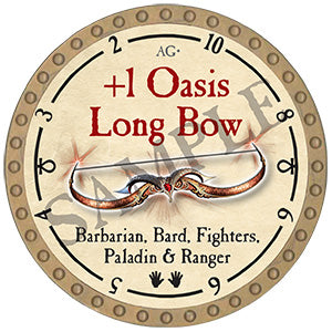 +1 Oasis Long Bow - 2024 (Gold) - C131