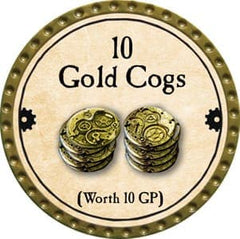 10 Gold Cogs - 2013 (Gold) - C17