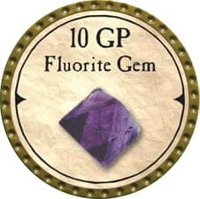 10 GP Fluorite Gem - 2007 (Gold) - C132