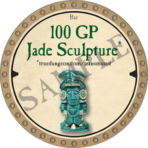 100 GP Jade Sculpture - 2019 (Gold) - C134