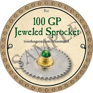 100 GP Jeweled Sprocket - 2023 (Gold) - C134