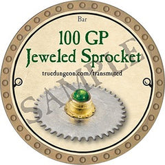 100 GP Jeweled Sprocket - 2023 (Gold) - C131