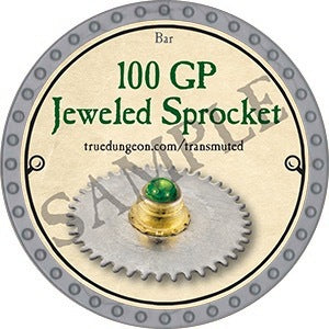 100 GP Jeweled Sprocket - 2023 (Platinum) - C134