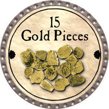 15 Gold Pieces (C) - 2011 (Platinum) - C17