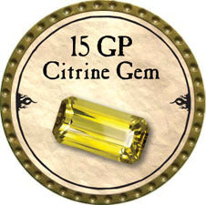 15 GP Citrine Gem - 2010 (Gold) - C131