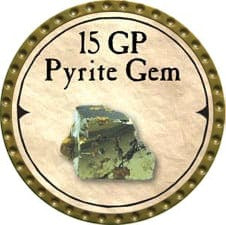 15 GP Pyrite Gem - 2007 (Gold) - C132