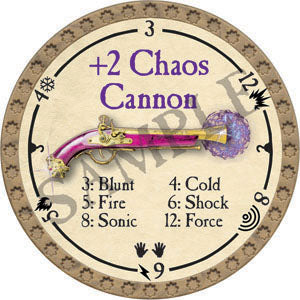 +2 Chaos Cannon - 2022 (Gold) - C136