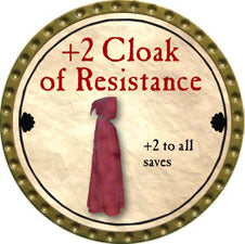 +2 Cloak of Resistance - 2011 (Gold) - C131