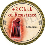 +2 Cloak of Resistance - 2016 (Gold) - C131