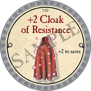 +2 Cloak of Resistance - 2023 (Platinum) - C37