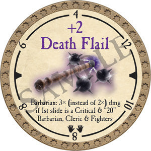 +2 Death Flail - 2019 (Gold) - C12