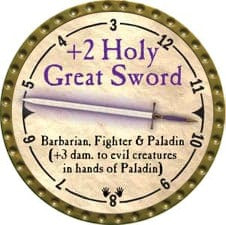 +2 Holy Great Sword - 2007 (Gold) - C136