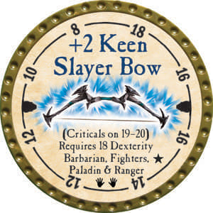 +2 Keen Slayer Bow - 2014 (Gold) - C136