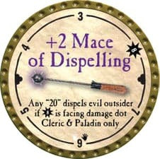 +2 Mace of Dispelling - 2008 (Gold) - C136