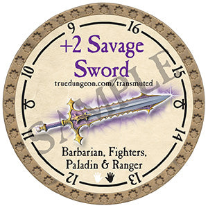 +2 Savage Sword - 2024 (Gold) - C98