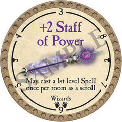 +2 Staff of Power - 2022 (Gold) - C106