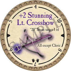 +2 Stunning Lt. Crossbow - 2019 (Gold) - C131