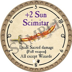 +2 Sun Scimitar - 2023 (Gold) - C12