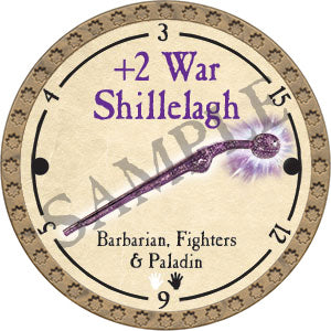 +2 War Shillelagh - 2017 (Gold) - C3