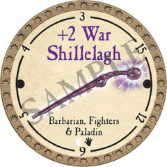 +2 War Shillelagh - 2017 (Gold) - C136