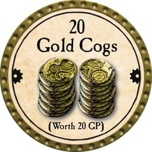 20 Gold Cogs - 2013 (Gold) - C17