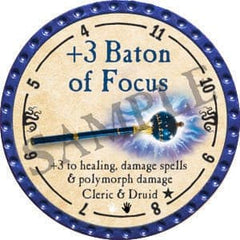 +3 Baton of Focus - 2016 (Blue) - C136