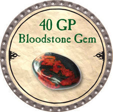 40 GP Bloodstone Gem - 2010 (Platinum) - C17