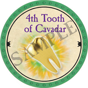 4th Tooth of Cavadar - 2018 (Light Green) - C136