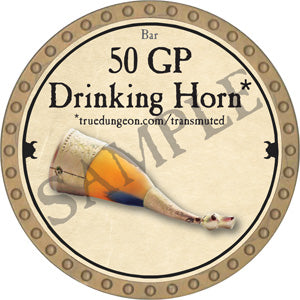 50 GP Drinking Horn - 2018 (Gold) - C134