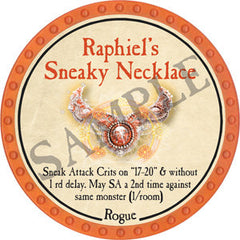 Raphiel's Sneaky Necklace - 2019 (Orange)