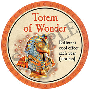 Totem of Wonder - 2024 (Orange)