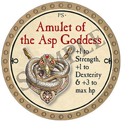 Amulet of the Asp Goddess - 2024 (Gold) - C133