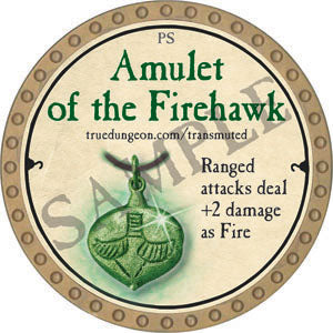 Amulet of the Firehawk - 2022 (Gold) - C131