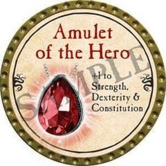 Amulet of the Hero - 2016 (Gold) - C17