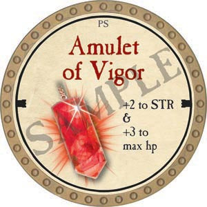 Amulet of Vigor - 2020 (Gold) - C131