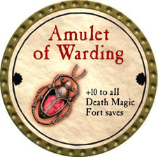 Amulet of Warding - 2011 (Gold) - C131