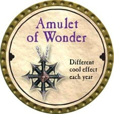 Amulet of Wonder - 2008 (Gold) - C132