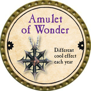 Amulet of Wonder - 2013 (Gold) - C132