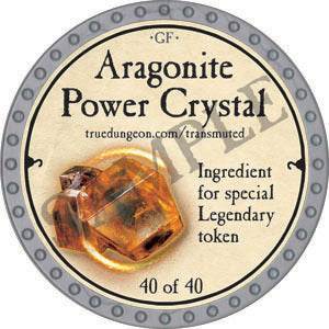 Aragonite Power Crystal - 2022 (Platinum) - C134