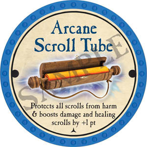 Arcane Scroll Tube - 2017 (Light Blue) - C66