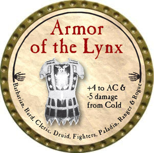 Armor of the Lynx - 2012 (Gold) - C17