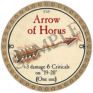 Arrow of Horus - 2024 (Gold) - C131