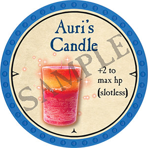 Auri's Candle - 2021 (Light Blue) - C66