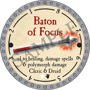 Baton of Focus - 2017 (Platinum) - C131